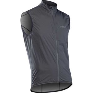 northwave rainskin mouwloos vest donkergrijs