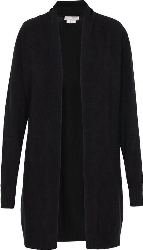 usha - Vest - Zwart - Lange Mouwen - Relaxte Pasvorm