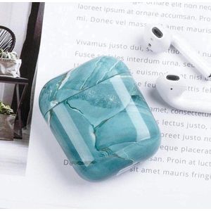 Airpods hoesje - Airpod case ""Turquoise"" - Airpods case - Airpod case - Airpod hoesje - Turkoois
