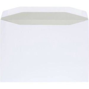 250x Enveloppen A4 wit 229 x 324 mm - - Enveloppendoos