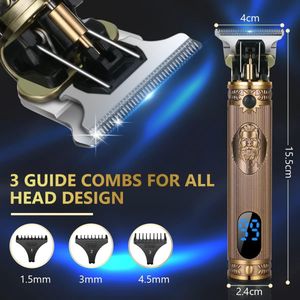Professionele tondeuse, tondeuse trimmer voor heren, baardtrimmer, langhaartrimmer