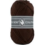 Durable Cosy Fine - acryl en katoen garen - Dark Brown, donker bruin 2230 - 1 bol van 50 gram