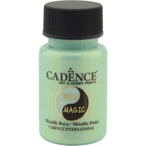 Cadence Twin Magic Acrylverf Metallic 50 ml Green Light Green