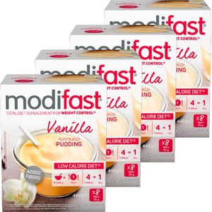 Modifast Intensive | Pudding Vanille| 4 Stuks | 4 x 440 g