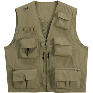 YOUTHUP Herenvest - De achterkant kan worden opgevouwen - S