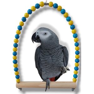 Grote schommel voor vogels | Papegaaienschommel | Schommel voor papegaaien |