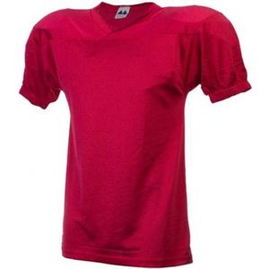 MM - American Football Shirt - Volwassenen - Rood - Medium