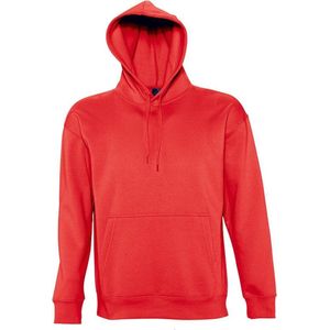 SOLS Slam Unisex Hooded Sweatshirt / Hoodie (Rood)