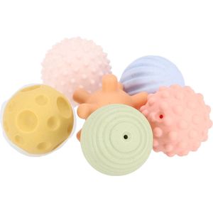 Jipy Bioplastic Speel- En Leer Ballen 6 Stuks