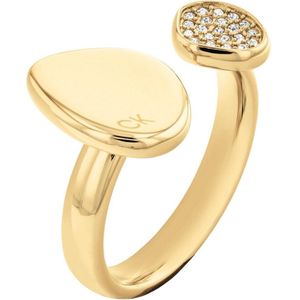 Calvin Klein - 35000320B - Ring - Geelgoud - Roestvrij Staal