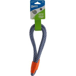 Chuckit! Mountain Rope Tug - Hondenspeelgoed - Hondenspeeltje - Trekspeeltje - Small - 53 x 1.5 cm - Oranje/Blauw/Wit