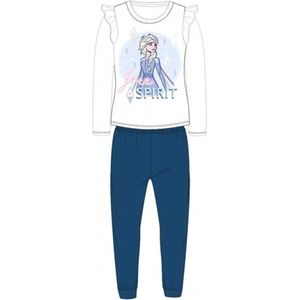Disney - Frozen - Pyjama - Grijs met Roze - 100% Katoen - Maat 128