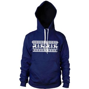 Hybris Scandinavian Christmas Hoodie SH-3-15491-H14-8 Navy-S