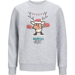 JACK&JONES JUNIOR JORXMAS CREW NECK SWEAT XMAS JNR Jongens Trui - Maat 176