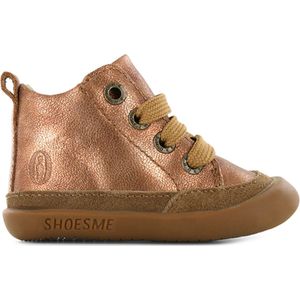 Baby | Veterschoenen | Meisjes | Champagne Gold | Leer | Shoesme | Maat 21