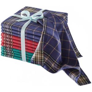 Puur katoenen satijnen bandzakdoeken - pak van 12