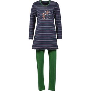 Woody Meisjes-Dames pyjama multicolor - 202-1-BLB-S/987 - maat 104