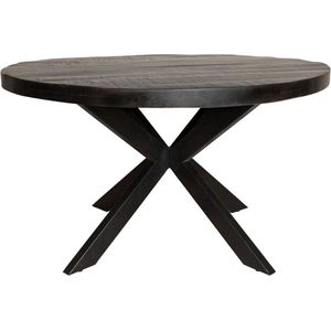 Eetkamertafel Milan - Eettafel rond - Eettafel mangohout 120 cm