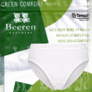 Beeren Green Comfort tencel - dames midi slip - maat M - wit