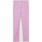 Legging - Enkellang - Slim-fit - Katoenmix - All-over Print