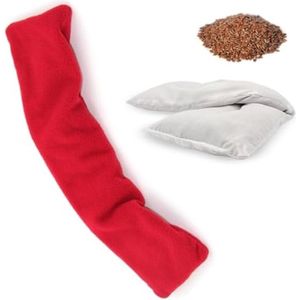 PromoHome Nekverwarmer - Magnetron Verwarmbaar Kussen met Lavendel - Pijnverlichting