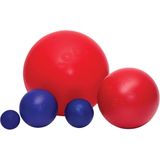 Jolly Ball Push-n Play – Duurzame honden speelbal – Geschikt voor wilde honden - Polyethyleen - Rood - Ø 35 cm