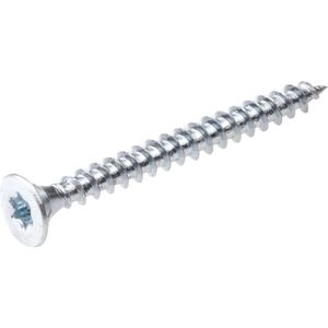 Proftec spaanplaatschroef 3x30mm - platkop - verzinkt - voldraad - T10 (Per 200 stuks)