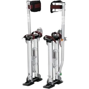 Stelten - Werk Stelten - Lichtgewicht Stelten - Anti-slip Werk Stelten met Kniebeschermer - Stukadoor Stelten - Schilder Stelten - Verstelbare Aluminium Stelten - 36 inch