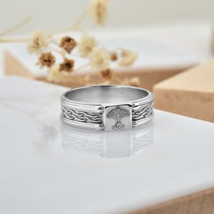 Tree of Life ring voor verloving in zilver 925 Zilver