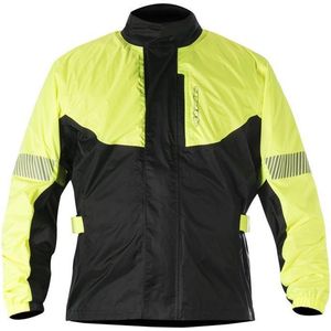 Alpinestars Hurricane Motorfiets E-bike Waterdichte Regenjas Fluo Geel Zwart - LARGE