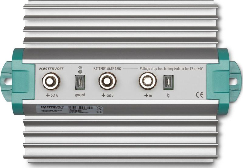 Mastervolt - Battery Mate 1602 IG - Laadstroomverdeler - Elektronisch Geregeld