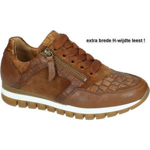 Gabor -Dames - cognac/caramel - sneakers - maat 37