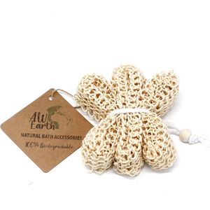 Exfoliërende Spons & Scrub - Ster - Scrub Spons - 12x13x4cm