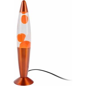 Leitmotiv - Lavalamp - Oranje - Lamp (inclusief) - Robuust en Stevig