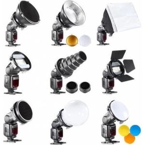 Bresser Accessoireset voor Speedlite Flitser BR-SET 9-delig