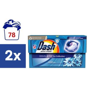 Dash All in 1 Zeebries Pods - 2 x 39 pods