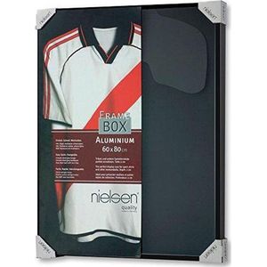 Nielsen Wissellijst - Inlijsten van (Voetbal)shirt - 80x60 cm - Aluminium - Zwart