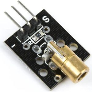 OTRONIC® Laser diode 5v Module rode laser 650nm 5mW koperen kop