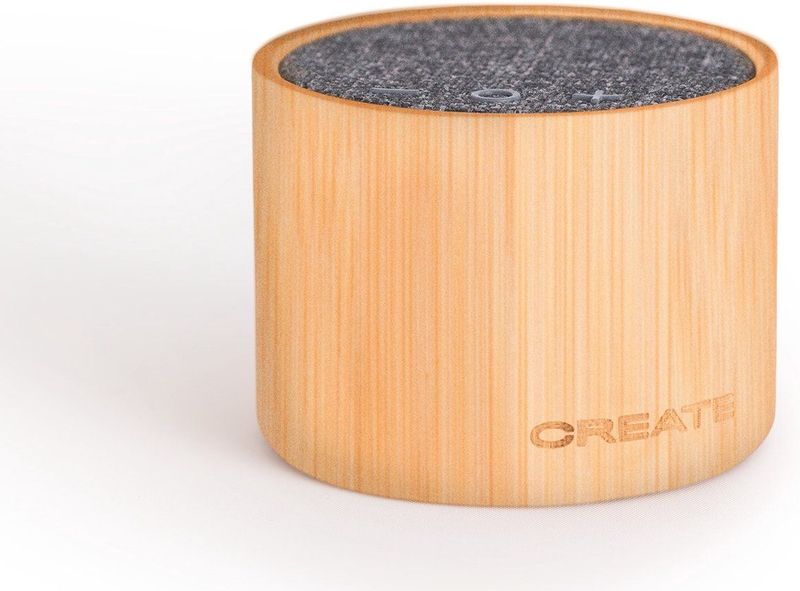CREATE - SPEAKER MINI BAMBOO - Bluetooth-luidspreker - Bamboe