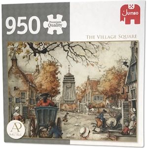 Jumbo Anton Pieck The Village Square puzzel 950 stukjes