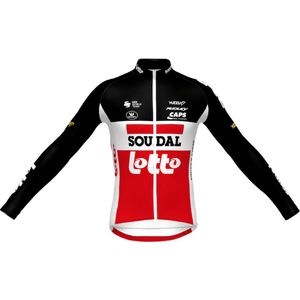 Kids Lotto Soudal 21 Vermarc Trui Lange Mouw Maat 164