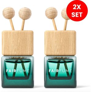 Fairfume® no. 107 - Auto Parfum – Savager - Geïnspireerd op Designer Parfum - Auto Geurverfrisser - Autoaccessoires – Parfum Voor Heren - Cadeau Man – (2x Set)