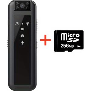 Nivard Chest Camera - Bodycam - Politie - Spy Camera - Spy Cam - Verborgen Camera - Spionage Camera - Action Camera - HD + 256GB Opslag