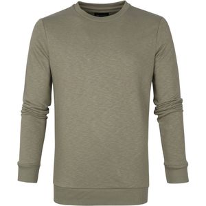 Suitable Respect Trui Jerry Taupe - Maat XXL - Heren - Pullovers