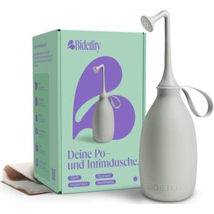 BIDETLITY - Intiemdouche 3.0 - Draagbaar Reisbidet - Nieuwe Douchekop - BPA-vrij