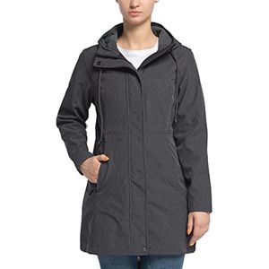 Lichte Softshelljas voor Dames - Functionele Windjack met Capuchon voor Tussenseizoen