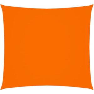 vidaXL - Zonnescherm - vierkant - 2,5x2,5 - m - oxford - stof - oranje