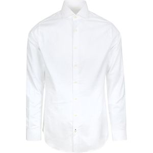 Steppin' Out Overhemd Oxford Wit - Maat M - Heren - Casual Shirt