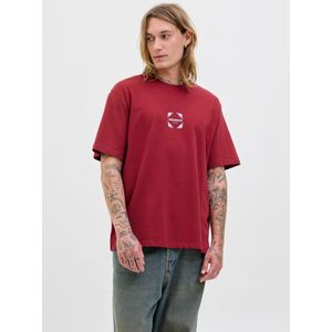 T-shirt - Logoprint - Jersey - Zacht Aanvoelend - Losse Pasvorm