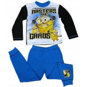 Minions - Minion Masters of Chaos - Pyjama - Blauw